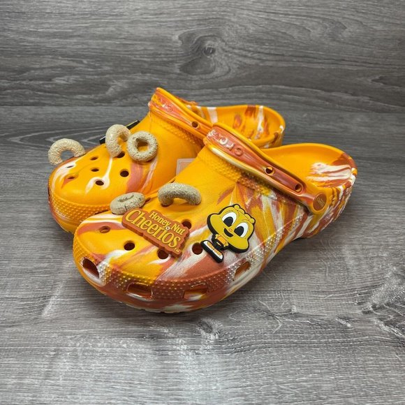 Crocs x Honey Nut Cheerios Cereal Classic Clog Mens Multiple Sizes Available New - Picture 4 of 16